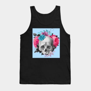 Blooming Skull Tank Top